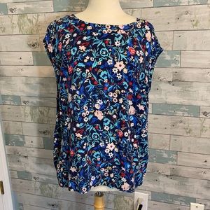 Talbots 3xl cap sleeve blouse